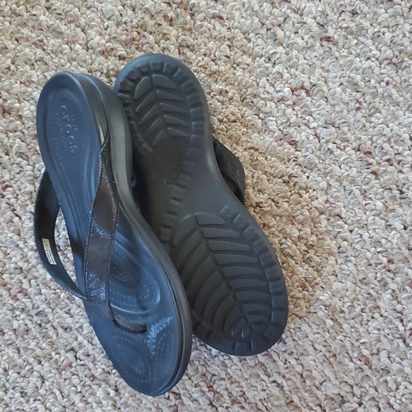 Crocs dual comfort women's flip flops - Picture 2 of 2